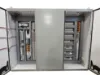 Picture of Allen Bradley PLC cabinet 112"L x 21.5"D x 86"H